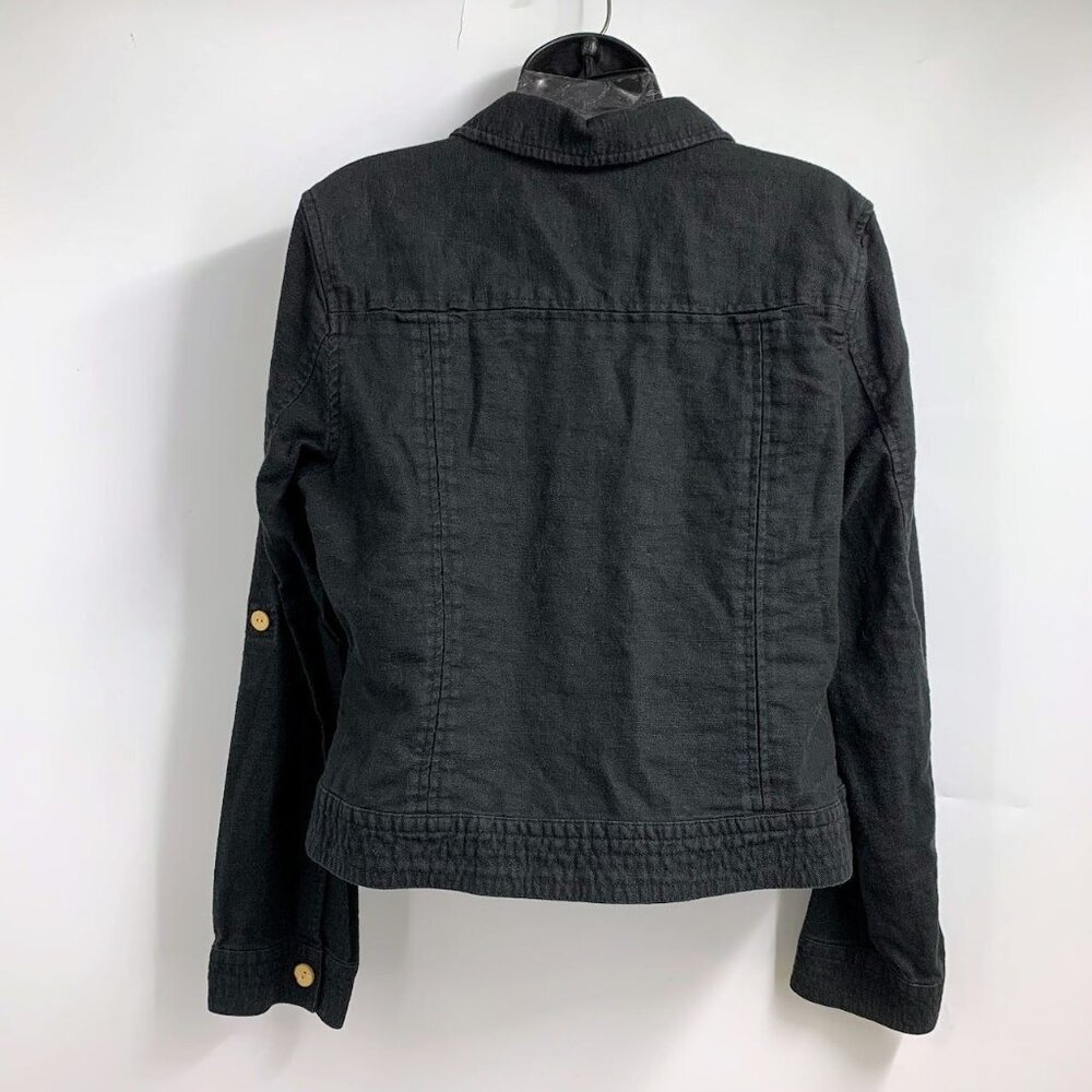 Sigrid Olsen Women's Linen Blend Button Long Slee… - image 2